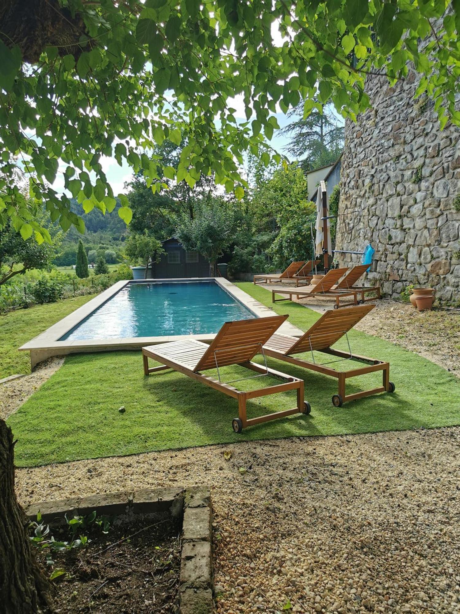 Mes Maisons Gardoises, Two Gites Sleeping 13 With Two Private Pools, Kids Room, Laundry, Disco, Free Wifi, Linen And Dog'S Are Welcome Gagnières Exterior foto